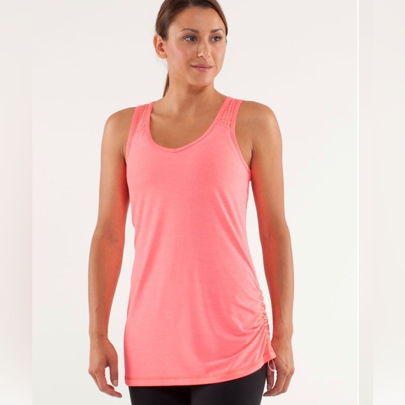Lululemon Run Fly and Tie Tank Pink - Picture 1 of 12